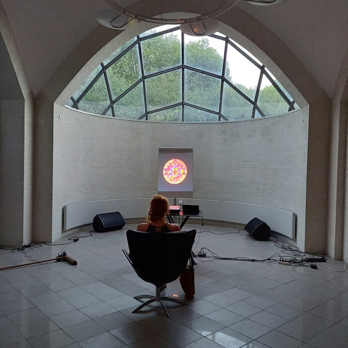 Foto taget i zonen "The Sky Space"